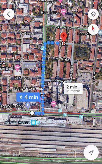 100 Mt To Station Venezia,free Parking,shuttle Airport Gorizia Mestre